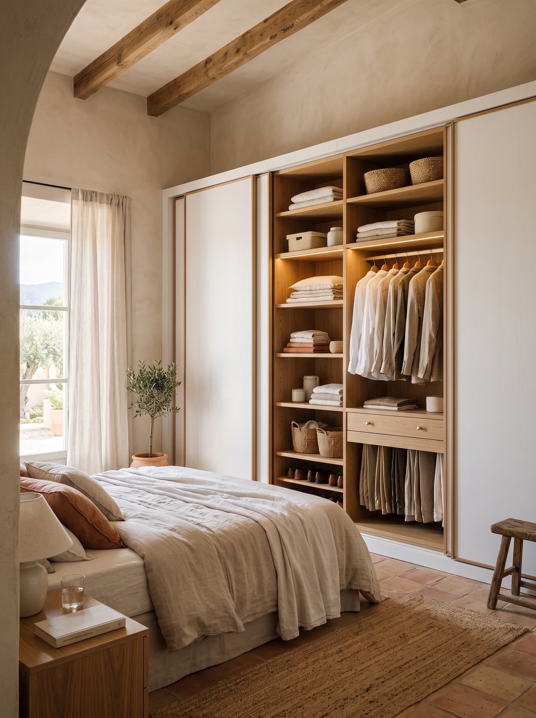 Built-in wardrobes